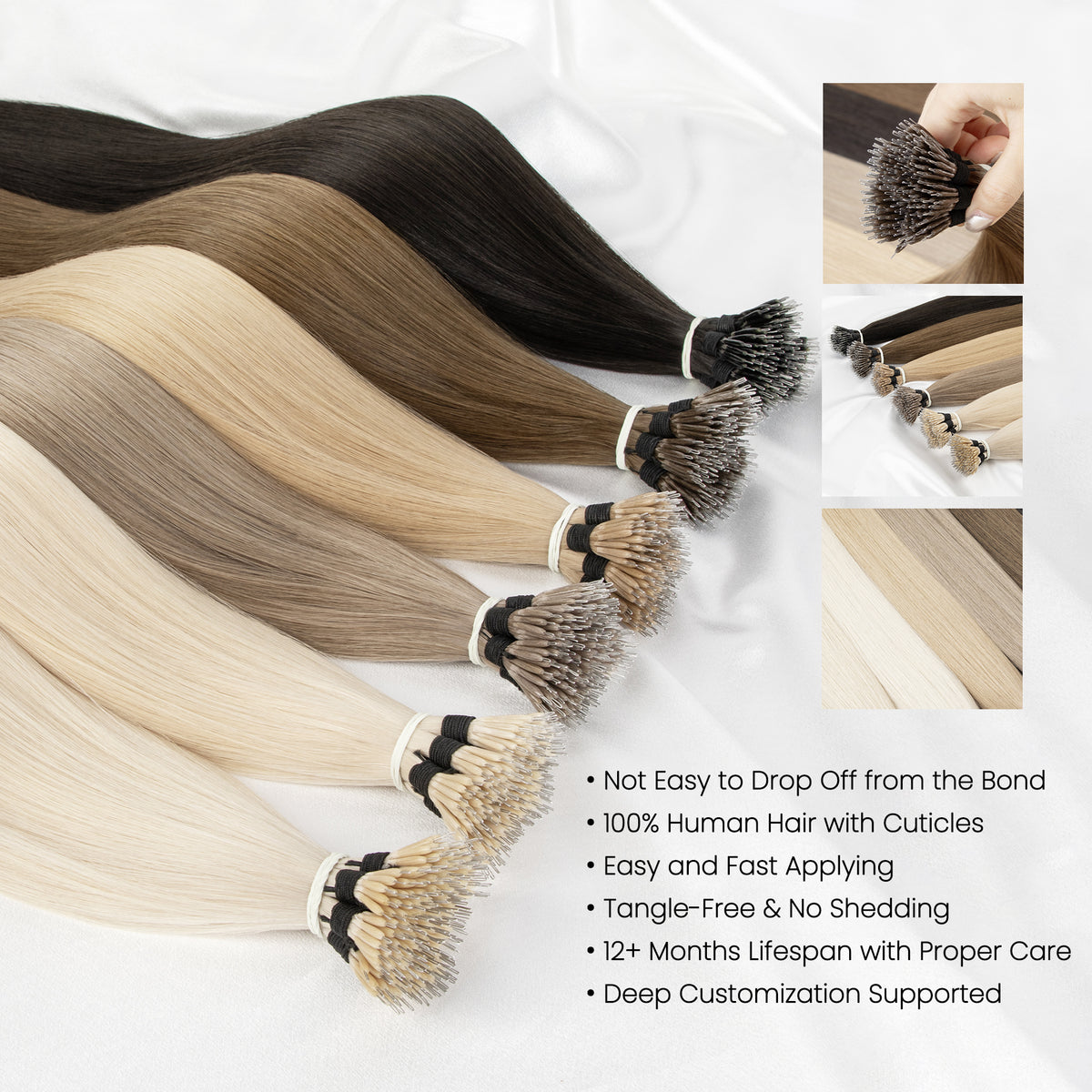 Nano Ring Hair Extensions product introduction and features