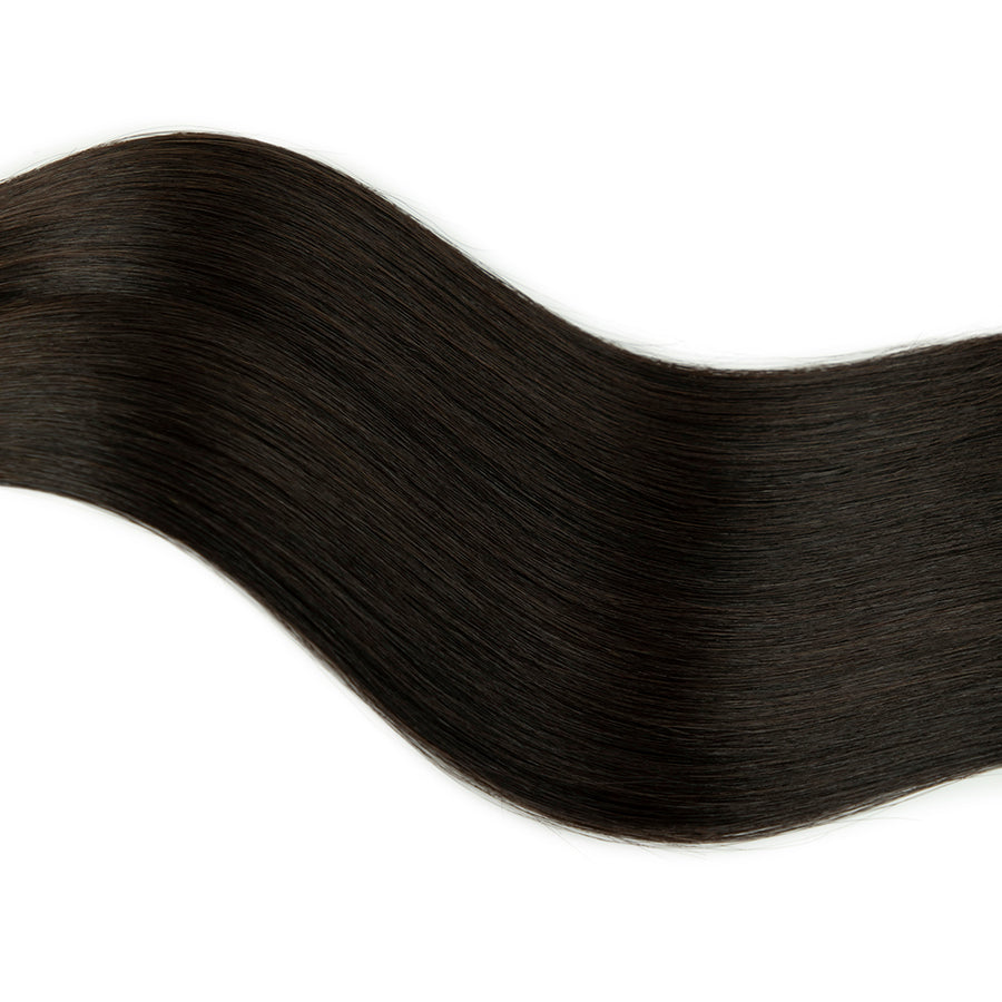 #1B Natural Black / Off Black hair color swatch