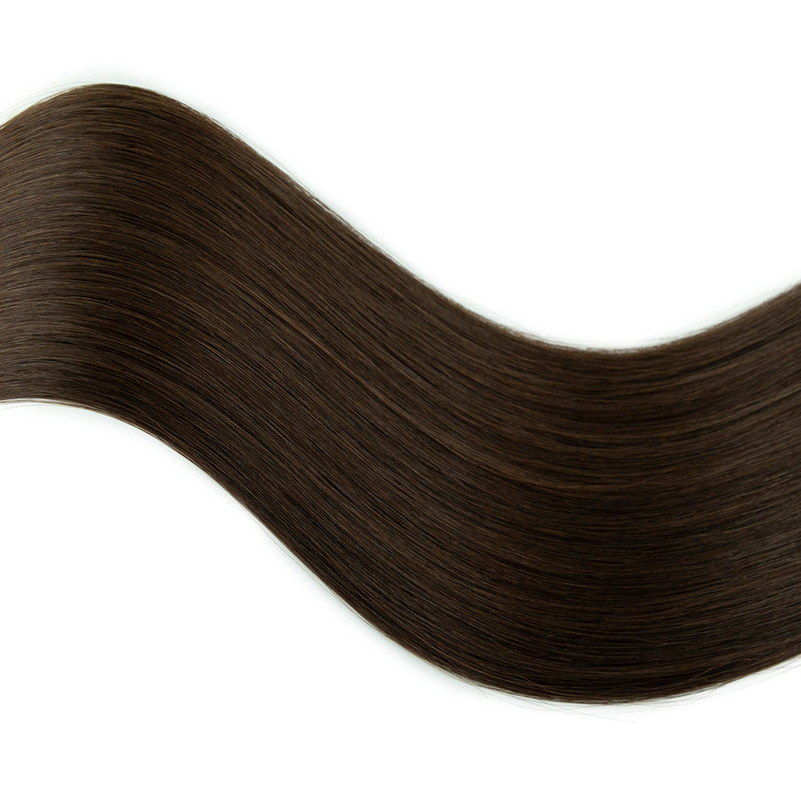 #2 Dark Brown hair color swatch
