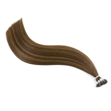 #2TP2/6|K-Tip Hair Extensions #2TP2/6 bond detail