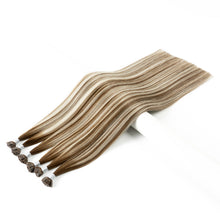 #4TP4/60|K-Tip Hair Extensions #4TP4/60 bond detail