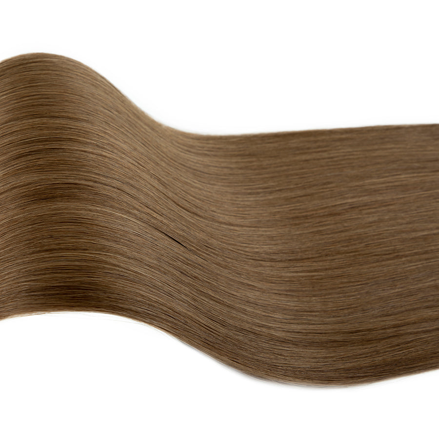 #6 Warm Light Brown hair color swatch