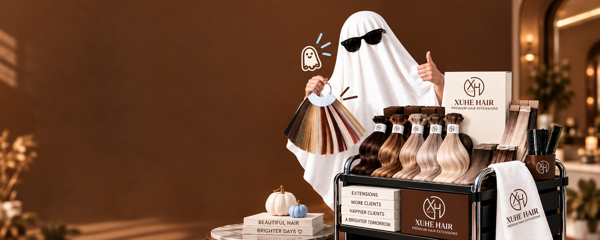 XuHe Hair Salon Favorites — for professional stylists, 38 best-selling shades, premium quality hair